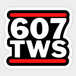 607 TWS Logo Sticker